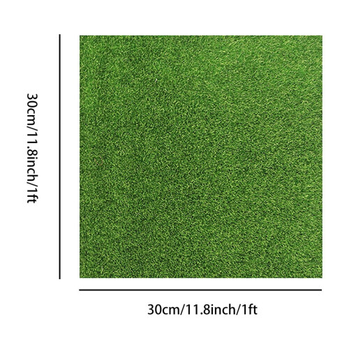 Artificial Grass Mats 12x12 Inch 6-Pack with Drainage 1