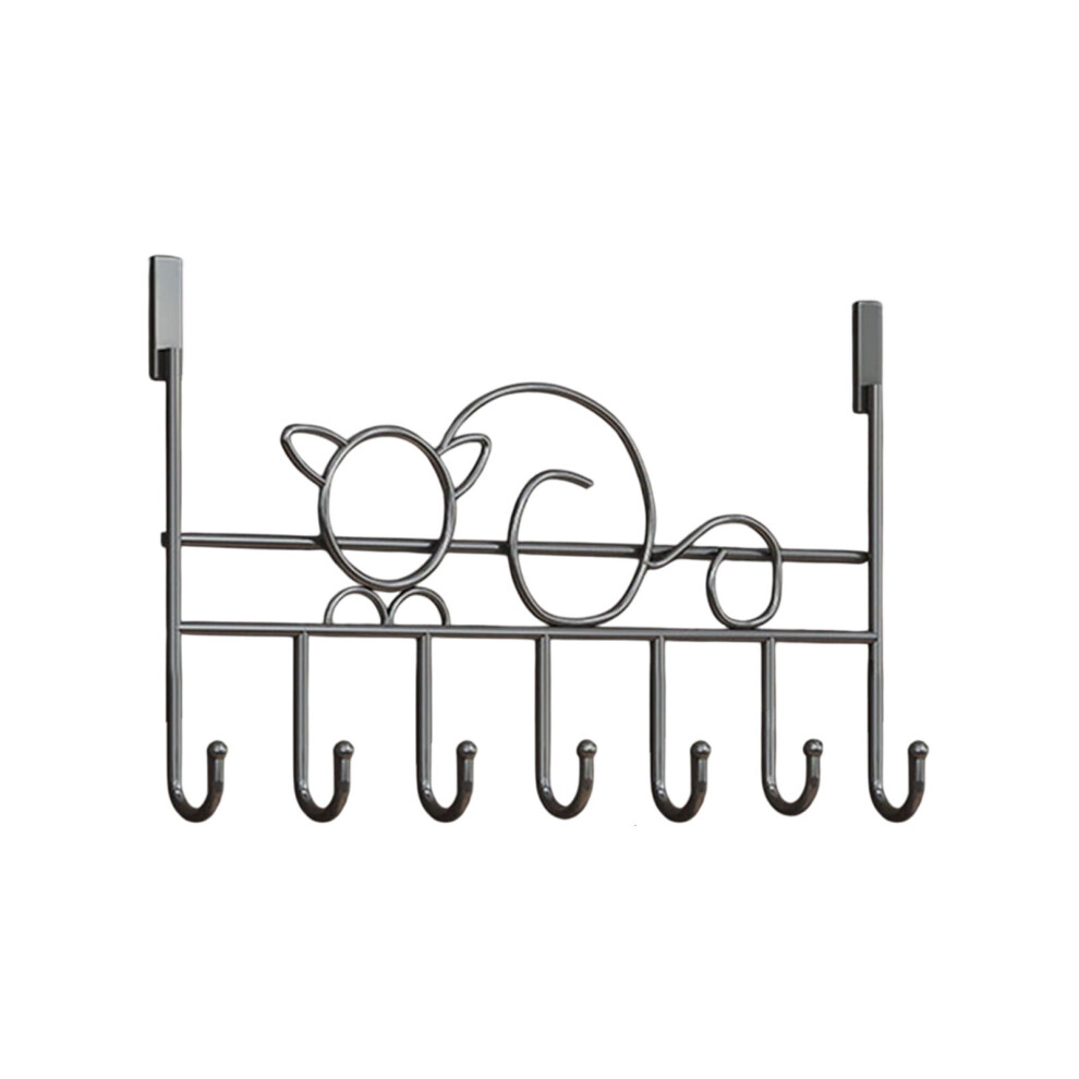 Over-The-Door Hooks For Clothes, No-Drill Coat Hanger 962029817741