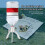 Support triangulaire robuste pour distributeur d'eau 5 L 7