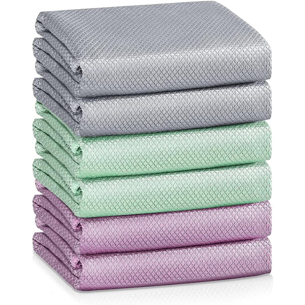 Microfiber Cleaning Cloths Streak-Free Lint-Free 12 Pack 962029482840