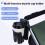 Universal stroller cup and phone holder adjustable for 8