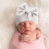 Ensemble bonnet et moufles en coton pour bébé fille 0-6 mois 3