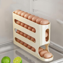 Eggholder4-lags for kjøleskap30 egg automatisk rulling