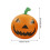 Φουσκωτή διακόσμηση κολοκύθας για το Halloween σε εξωτερικό χώρο 1