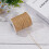 Cordon en coton ciré Burlywood 1 mm 100 yards 1