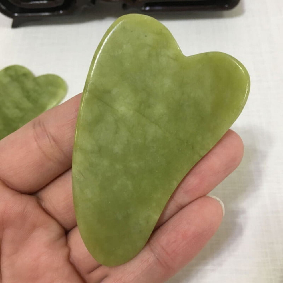 Jade Gua Sha Scraper for Face and Meridian Massage