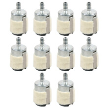 10 Replacement Fuels Filters 3/16" Straight Fit For 5mm Fuels Line 2 Strokes Outdoor Power Equipment