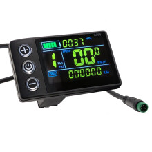 Elektromos roller vezérlőpanel LCD kijelző 24V/36V/48V