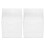 Acryl-Eiswürfelbereiter-Löffel-Spatelhalter, 2er-Pack, 5,3 x 3,7 x 8