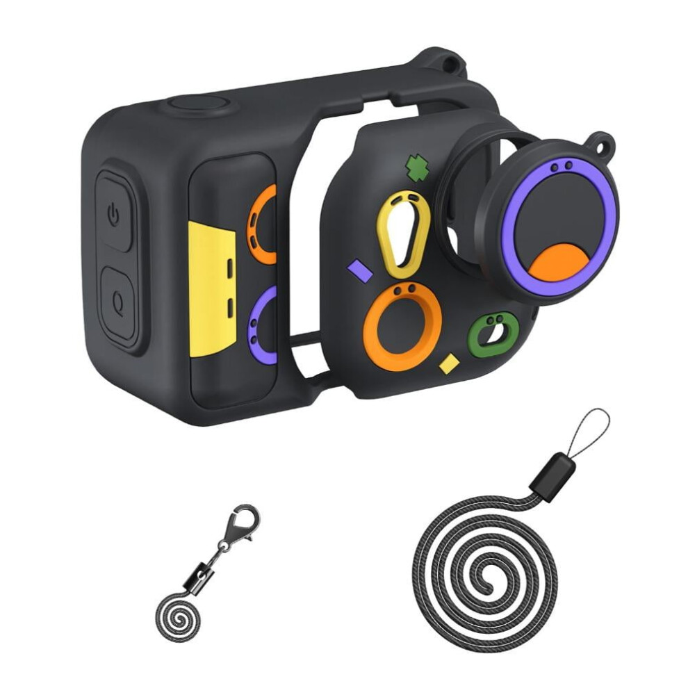Silicone Protective Case For Insta360 Go With Lanyard And 962125006643