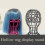 Wig Stand Display Rack Plastic Head Shape for Long Short 8