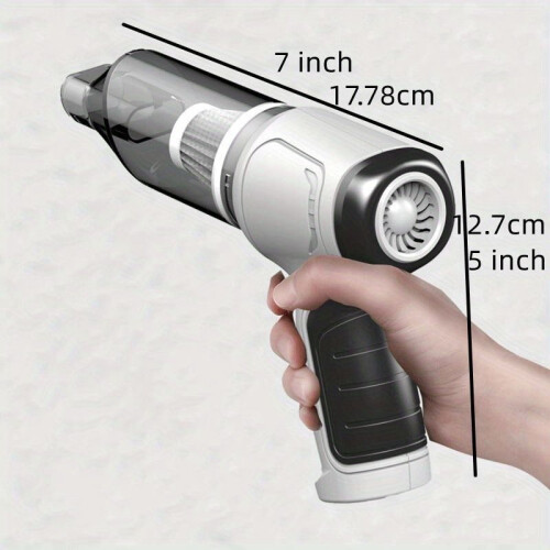 Draadloze handstofzuiger voor auto's (12V)