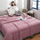 Cooling Blanket Pink 55x79 Inch Double-Sided Lightweight 5