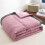 Cooling Blanket Pink 55x79 Inch Double-Sided Lightweight 7