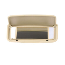 Specchietto Struccante con Luce per Aletta Parasole Auto per XC60 2013-2017, S80 2014-2015, XC90 2013-2014, Colore Beige.
