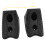 FRCOLOR wheel chock wedge vehicle stopper black 2 pcs 5