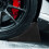 FRCOLOR wheel chock wedge vehicle stopper black 2 pcs 8