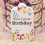 White paper gift tags rectangle Happy Birthday 100 pcs 1