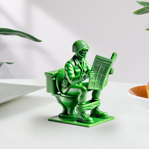Φιγούρα δράσης Green Army Man Κλασική στρατιωτική στρατιώτισσα1Pack 2