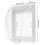 Capac de priză transparent impermeabil cu design cu bule blocabile 6