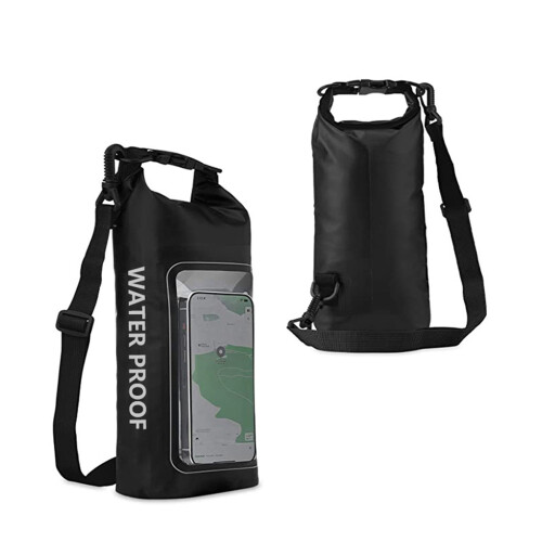 Funda impermeable de PVC para teléfono con correa ajustable. 2