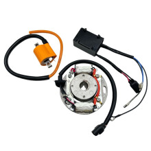 For RM80 1996-2001 for RM85 2002-2017 RM85L 2003-2020 Motorcycle Ignition Coil Rotor Stator Magneto CDI Box Set