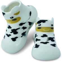 Zapatos de bebé para el suelo, suela blanda, antideslizantes, zapatillas para niños pequeños.