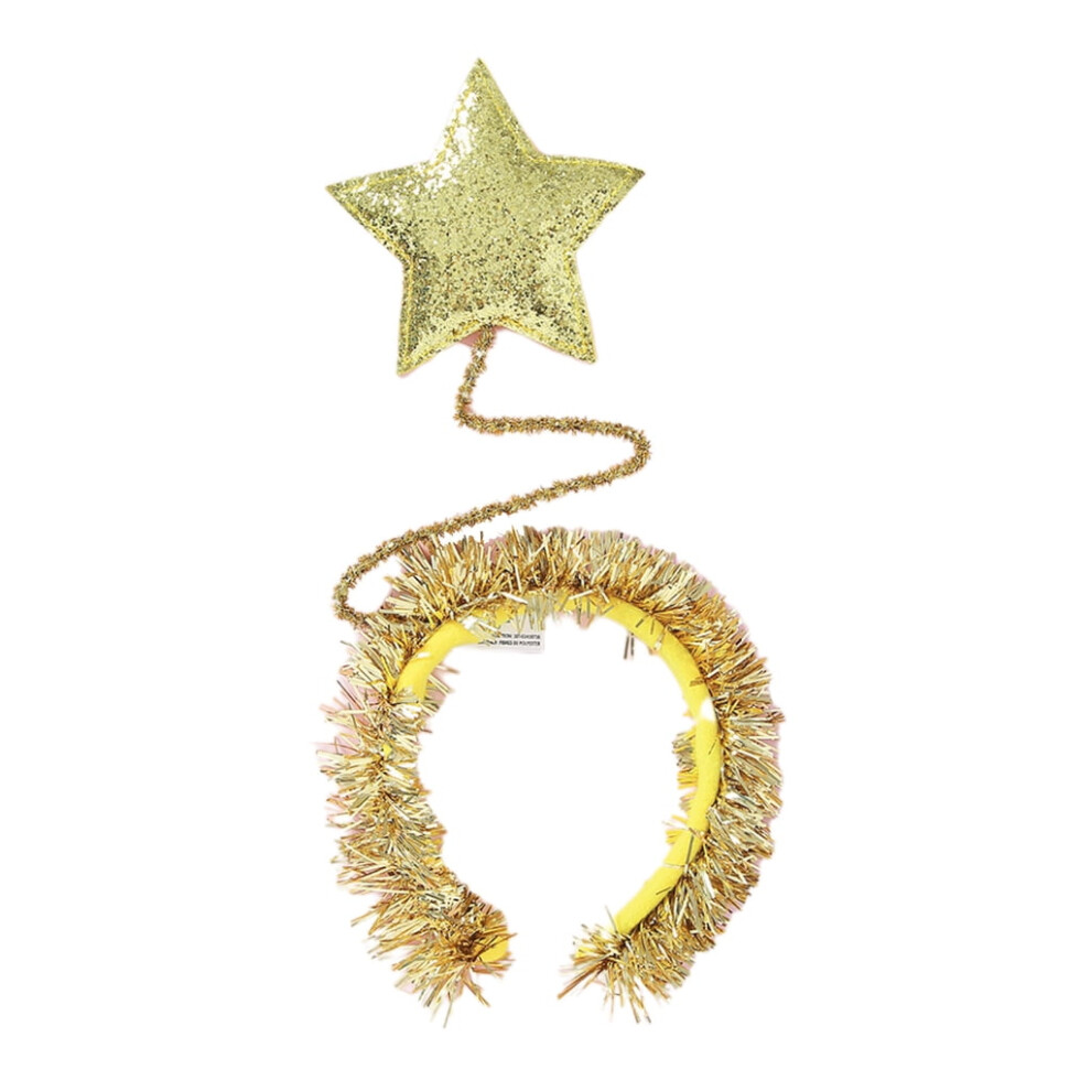 Sequins Headband Star Shape Christmas Hair Hoop