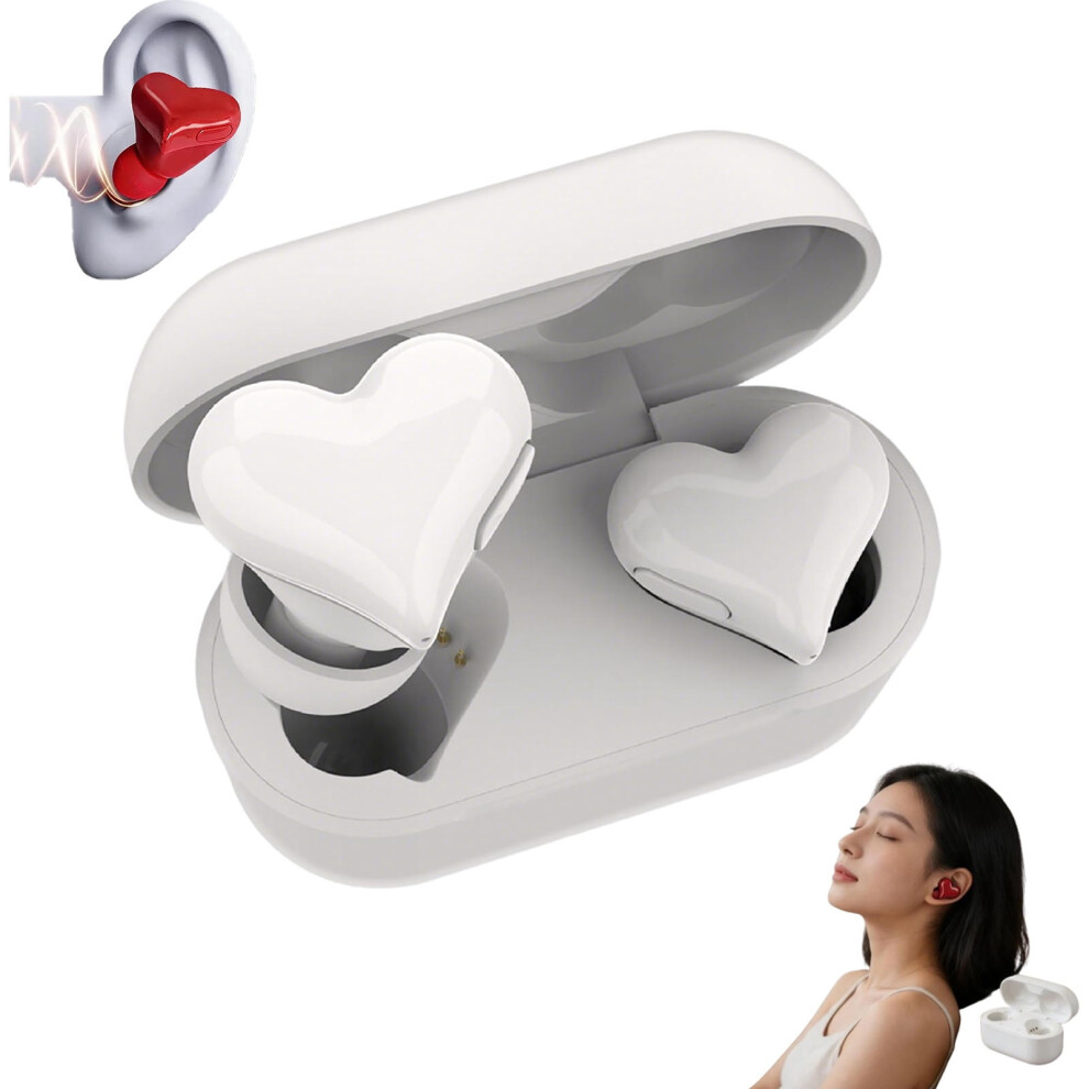 Heart-Shaped Wireless Noise-Cancelling Earbuds Bluetooth 5.3 962125986563