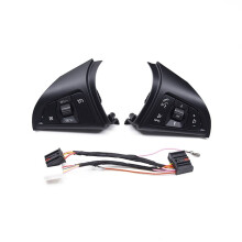 Car Steering Wheel Button Cruise Control Audio Volume Media Button W Wire Harness for Cruze 2009-2015