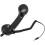 Retro Phone Handset Black Radiation-Resistant for Computers 1