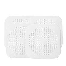 Silicone Square Shower Drain Cover 1 Piece