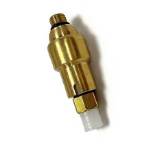 For A8 D3 4E Phaeton Air Holding Valve + M8 Air Valve Connector Brass Fitting 4E0616040 3W0616039