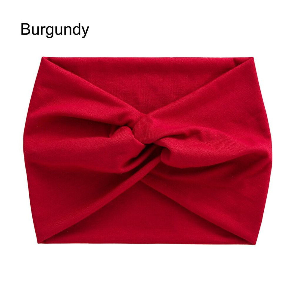 Women's Twisted Wide Turban Headband Extra Large