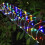 Solcellslampor 11,5 m 100 LED vattentäta 2-pack 3