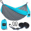 Camping Hammock 500 lbs with Tree Straps and Carry Bag 1