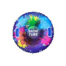 Inflatable Snow Tube Heavy-Duty PVC 35 Inch 3-Pack