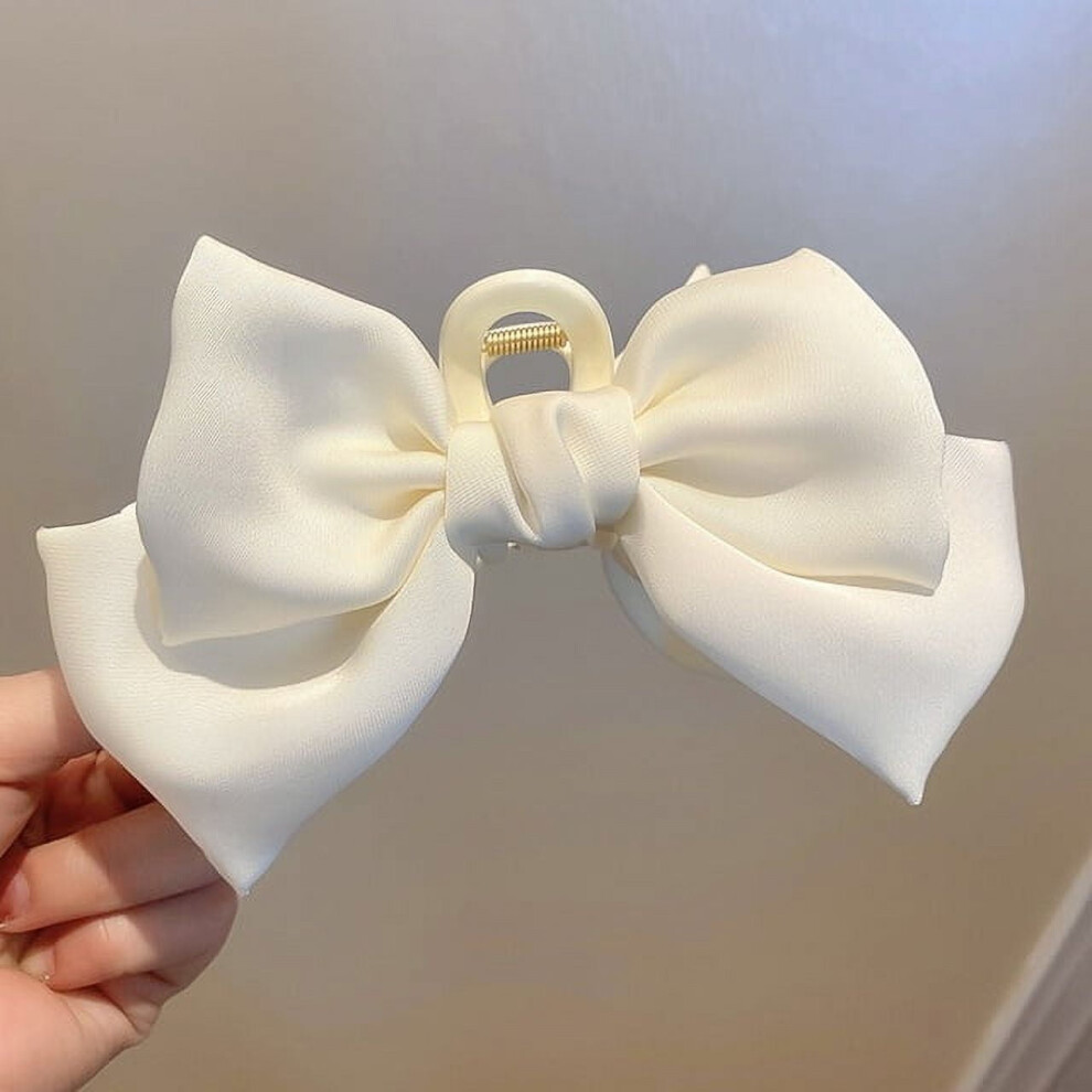 Women's bow hairpin Korean-style satin butterfly clip