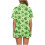 Damen-Pyjama-Set zum St. Patrick's Day mit Kleeblattmuster, 2