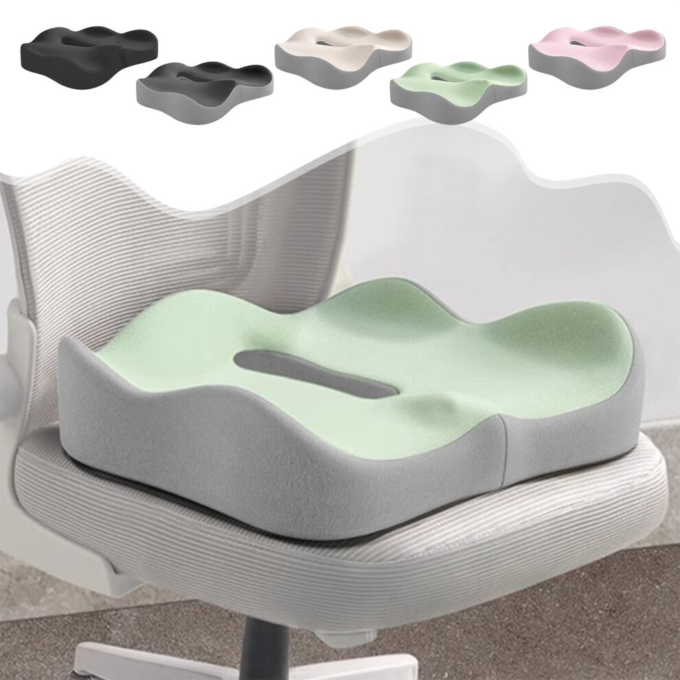Pressure Relief Seat Cushion Memory Foam For Back Pain 1 900223195678
