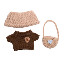 17cm doll clothing set soft fabric 1 piece