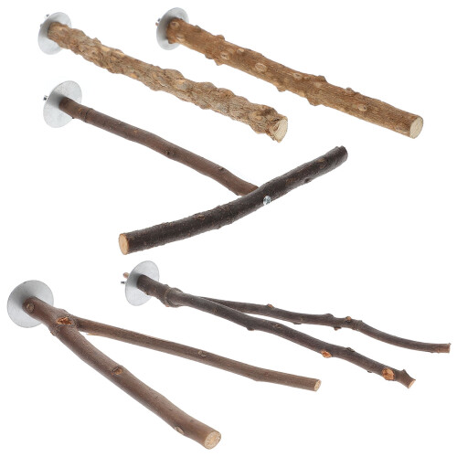 Parrot Perch Indoor Use 5 Pieces