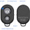 Vezeték nélküli kamera távirányító iPhone Androidhoz2Pack 3