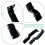 Bumper Mounting Support Bracket Front Bumper Bracket for Ram 1500 2025-2026 Black 68566216AA Front Bumper Suppoer 2