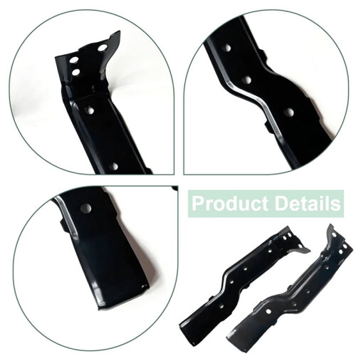 Bumper Mounting Support Bracket Front Bumper Bracket for Ram 1500 2025-2026 Black 68566216AA Front Bumper Suppoer 1
