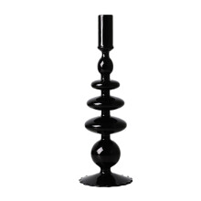 Kerzenständer aus Glas im Vasenstil, 28 cm (11 Zoll), 1 Stück