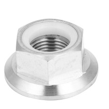 Alloy Flange Lock Nut M14x1.25 for Bike