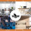 Gummihjul för kontorsstolar 7,5 cm, 5 st 7