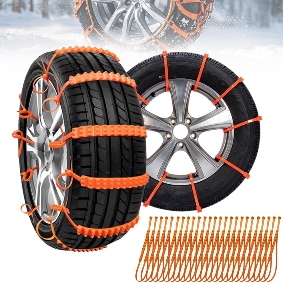 Snow Tire Chains Anti-Skid Traction Straps For Suvs And 900223167613