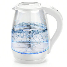Electric Kettle Glass Body 1.7L 1200W
